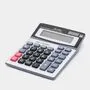 Калькулятор настільний бухгалтерський 19x14.5см 12-розрядний DM-1200V