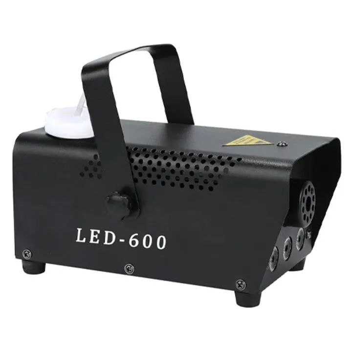 Генератор тумана дим машина LED 600 RGB підсвічування 500 Вт 3-4 хв