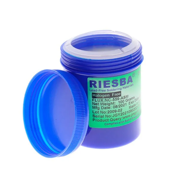 Флюс для BGA RIESBA NC-559-ASM безвідмивний, 100г