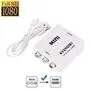 Конвертер AV RCA - HDMI відео, аудіо, FullHD 1080p, чорний