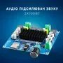 Аудіо підсилювач потужності звуку 2х100Вт з Bluetooth і MicroSD, TDA7498