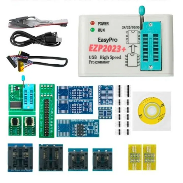 USB програматор EZP2023+ для EEPROM та FLASH 24 25 93 95 25