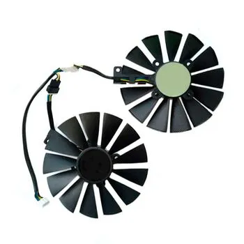 Вентилятори 2шт 95мм 12В 4пін T129215SM GTX 1050 1070Ti RX 470 580