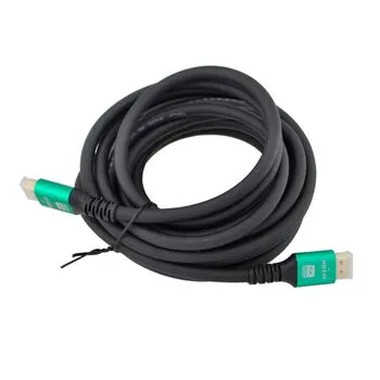 Кабель HDMI-HDMI 3 м 2.1 8K UHD позолочений глибокий колір чорний Premium