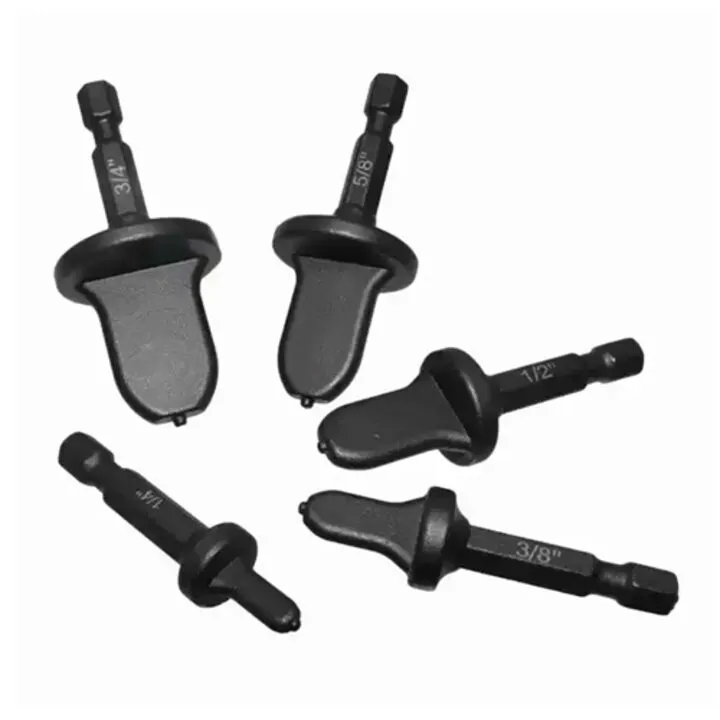 Набір розширювачів мідних труб 5 шт. із фаскою, для шурупокрута