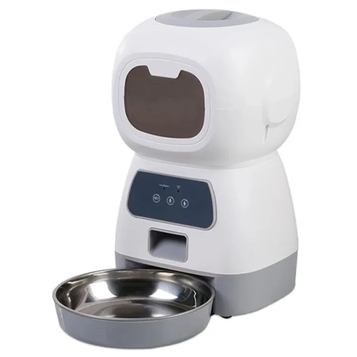 Кормушка автоматична для домашніх тварин 3.5 л з WiFi Elf Pet Feeder