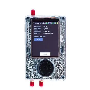 SDR-приймач-передавач HackRF One PortaPack H4 Mayhem — 1 МГц–6 ГГц, 3.2
