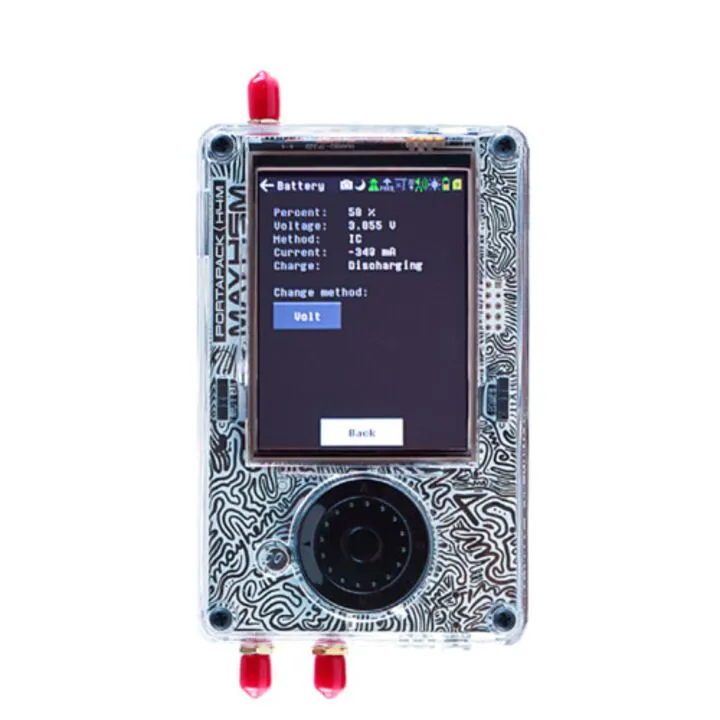 SDR-приймач-передавач HackRF One PortaPack H4 Mayhem — 1 МГц–6 ГГц, 3.2