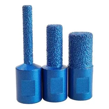 Набір алмазних фрез 6, 10, 15 мм М10 шліфувальні насадки для кераміки, каменю