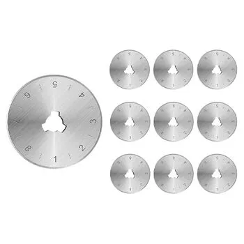 Лезо запасне 28 мм для ротаційного ножа, п.ч., 10 шт, 0.2 мм