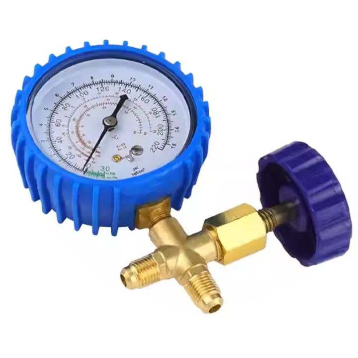 Колектор манометричний з вентилем 0-220 psi для фреона XWM-466