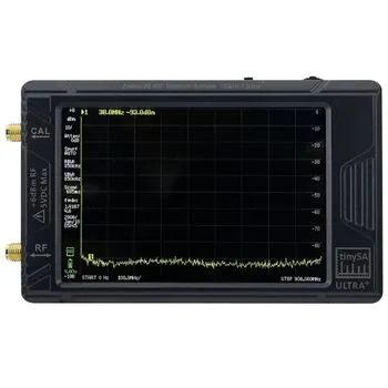 Аналізатор спектра TinySA Ultra Plus ZS-407, 100 кГц–7.3 ГГц, генератор сигналів, екран 4 дюйми
