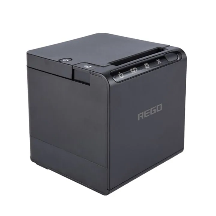 Термопринтер POS чековий принтер USB+LAN з автообрізанням REGO RG-P80B 58/80мм