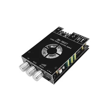Аудіо підсилювач потужності звуку HiFi 2x160Вт Bluetooth 5.0 TD5182A, ZK-1602T