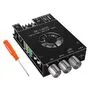 Аудіо підсилювач потужності звуку HiFi 2x160Вт Bluetooth 5.0 TD5182A, ZK-1602T