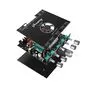 Аудіо підсилювач потужності звуку HiFi 2.1 2x220Вт+350Вт Bluetooth 5.1 TD5165A, YS-S350H