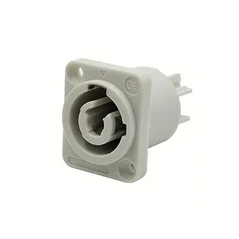 Роз’єм PowerCon 3pin 20A 250В мама SAC3MPB, вихід живлення, панельний
