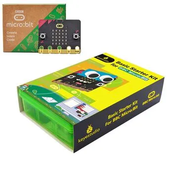 BBC Micro:bit Starter Kit стартовий набір в кейсі Keyestudio KS-4004, з платою розробки
