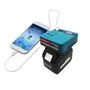 Інвертор 220В 120Вт для акумуляторів Makita 18-21В DC, з USB і дисплеєм
