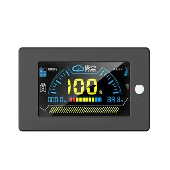 LCD дисплей 3.2" для контролера JK BMS JIKONG з кнопкою керування, врізний