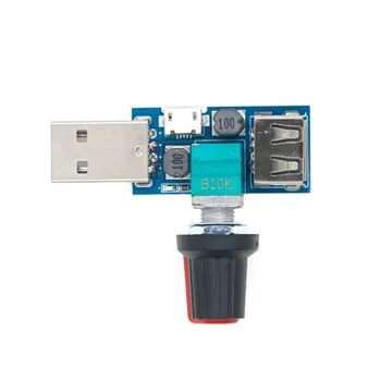 Регулятор швидкості вентилятора DC 4-12В, 2.5-8В, 5Вт, XY-FS