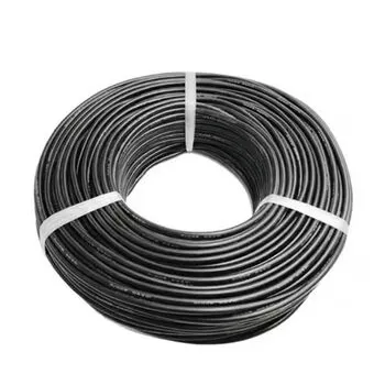 Дріт мідний 10AWG 600В 5.5мм 100м, в силіконовій ізоляції, чорний