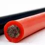 Дріт мідний 10AWG 600В 5.5мм 100м, в силіконовій ізоляції, червоний