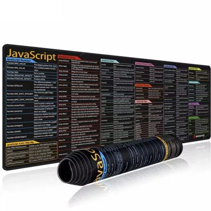 Ігрова поверхня, великий килимок для мишки 80x30см, Excovip JavaScript
