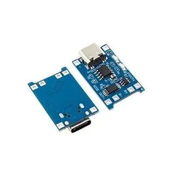 Модуль зарядки Li-Ion TP4056 з USB Type-C для 18650 (X52136)