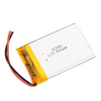 Акумулятор 303450 Li-pol 3.7В 500мАч для RC моделей DVR GPS MP3 MP4