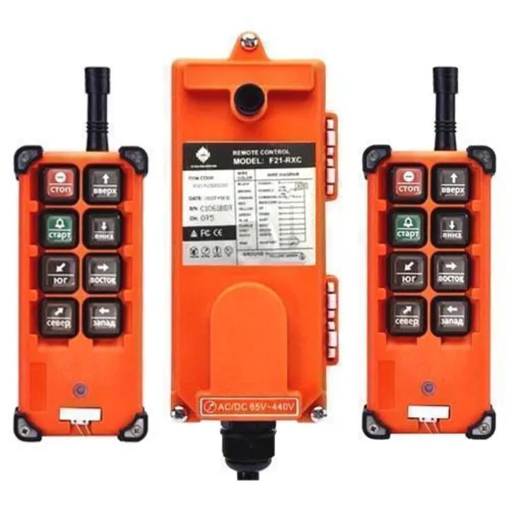 Дистанційне радіоуправління для кранів, тельферів F21-E1B, 2 пульта