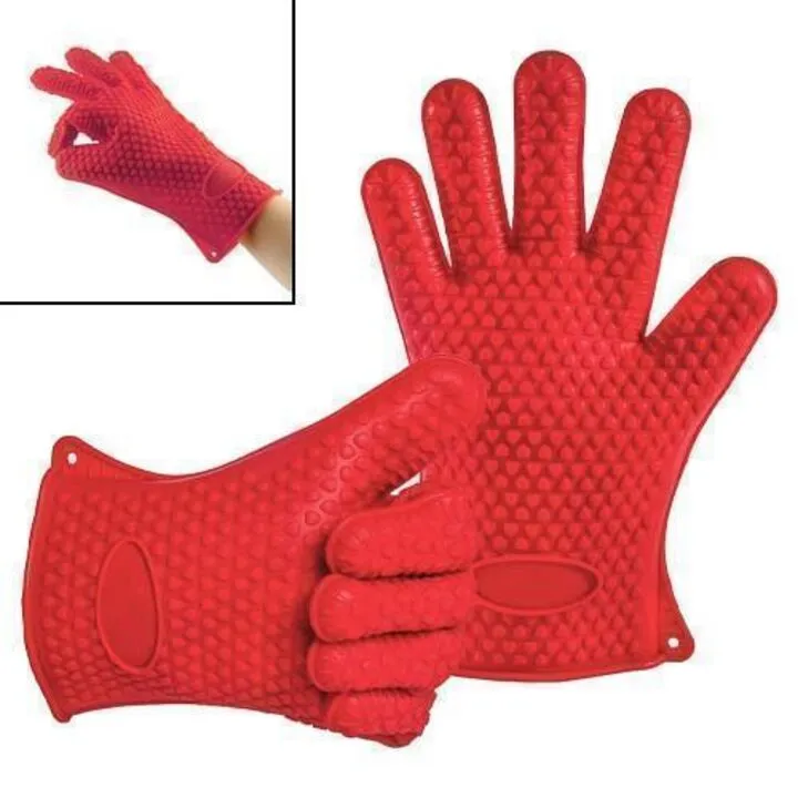 Рукавички Hot Hands жароміцні, прихватки для гарячого, силіконові, 2шт