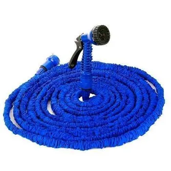 Шланг поливальний Magic Hose, що розтягується до 75м з насадкою.
