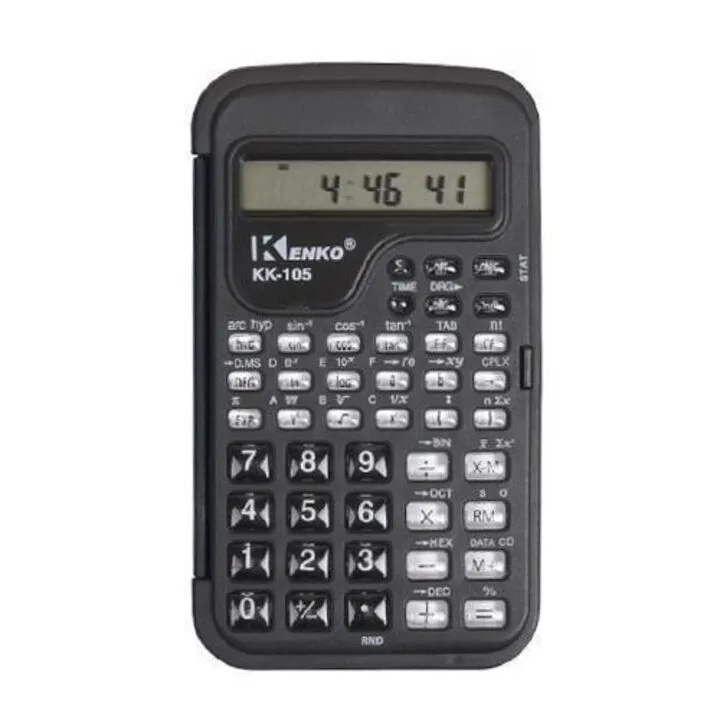 Калькулятор кишеньковий інженерний, 56 функцій, 10-розрядний, KK-105