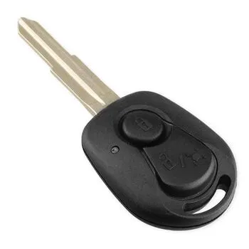 Ключ заготівля, корпус під чіп, 2кн, SsangYong Actyon, Kyron
