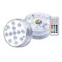 RGB світильник портативний, підсвічування для басейну акваріума 13 LED IP65 ДУ