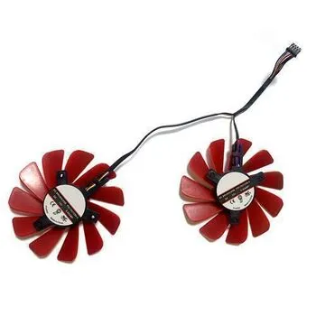 Вентилятори 2шт 85мм 12В 4пін FDC10U1259-C для XFX RX570-RS RX580-RS