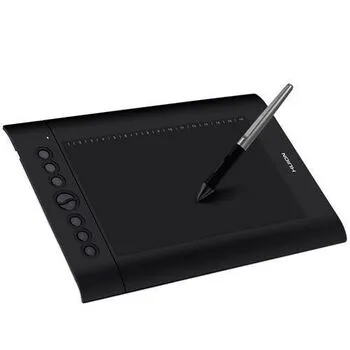 Графічний планшет із пером HUION H610 Pro V2, 10x6.25"