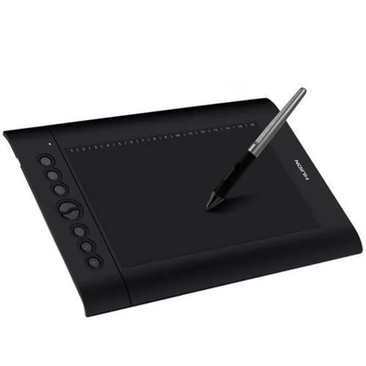 Графічний планшет із пером HUION H610 Pro V2, 10x6.25