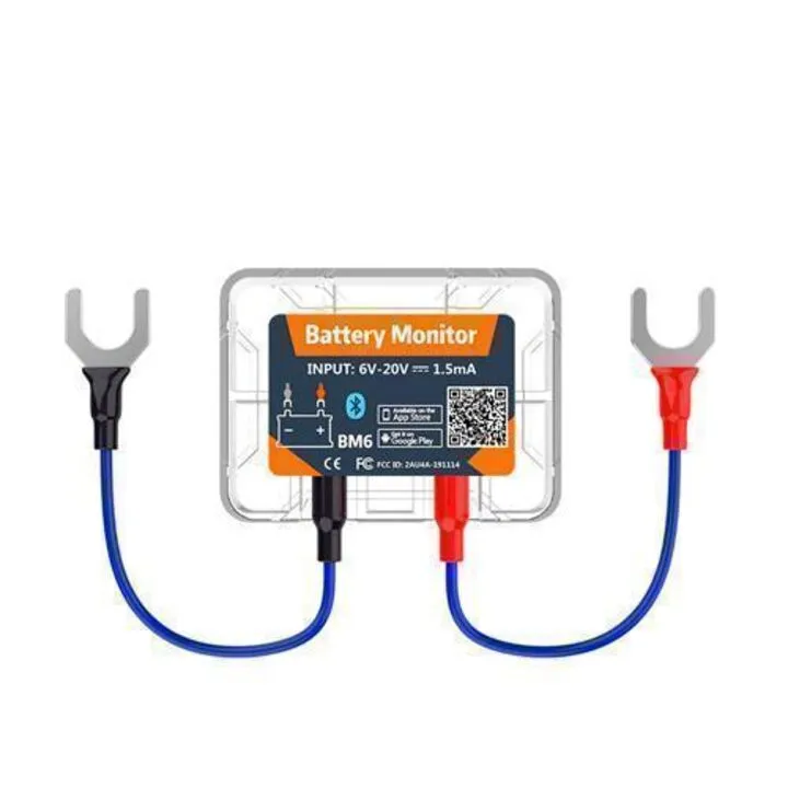 Монітор стану автомобільного акумулятора 12В, Bluetooth тестер, BM6