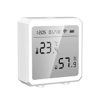 Розумний Wi-Fi термометр цифровий гігрометр, кімнатний термогігрометр Tuya