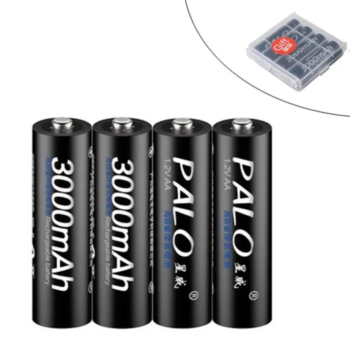 Акумулятор AA PALO, 1.2 В, 3000 мАг, 4 шт