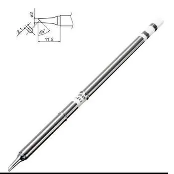 Жало наконечник T12-BC2 Скошений для паяльника паяльної станції Hakko T12