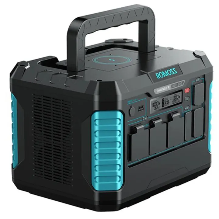 Зарядна станція Romoss RS1500, до 3кВт, 1328Втч