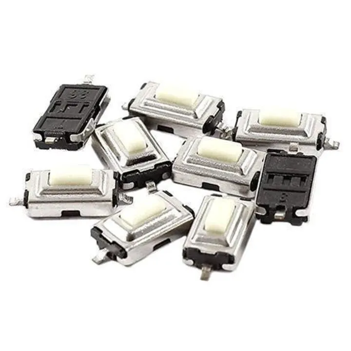 10x Кнопка тактова, микрик, SMD 2 контакту, 6x3.6x2.5мм