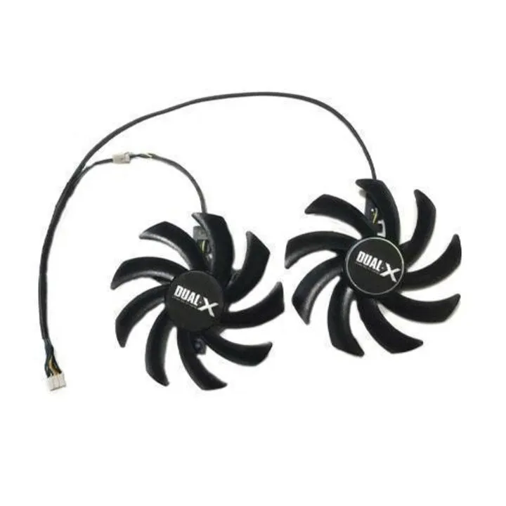 Вентилятори 2шт 85мм 12В 4пін FD7010H12S Sapphire R9 370, R9 280, HD 7970