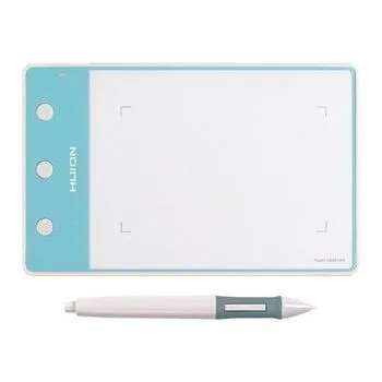 Графічний планшет із пером HUION H420 4x2.23" кнопки, білий