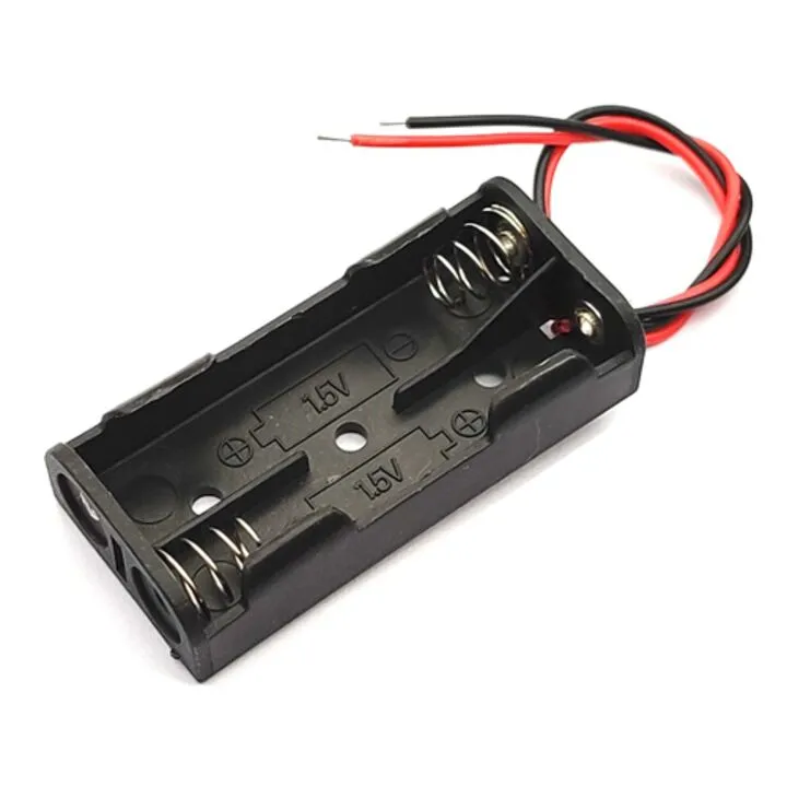 Бокс на 2 ААА батареї, 3V кейс, харчування Arduino