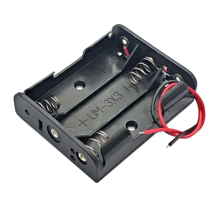 Бокс на 3 АА батареї, 4.5V кейс, харчування Arduino