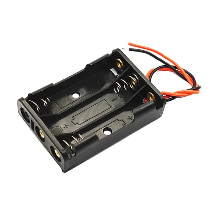 Бокс на 3 ААА батареї, 4.5V кейс, харчування Arduino